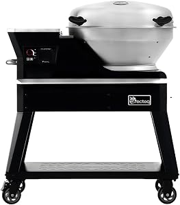 recteq Pellet Grill RT-380BD Bullseye Deluxe, WiFi Enabled Electric Pellet Smoker Grill, B