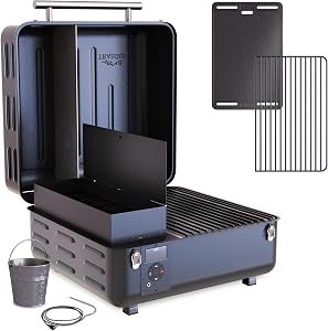 Traeger Grills TFT18KLD Ranger, Portable Wood Pellet Grill and Smoker – Electric Tabletop 